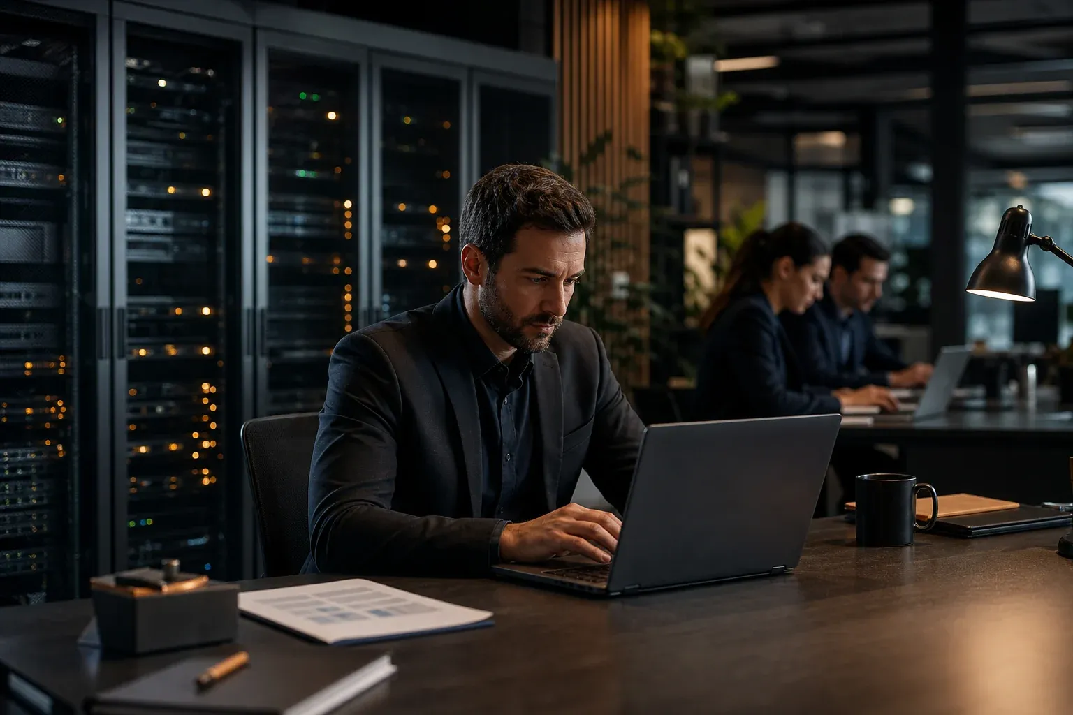 CRM Software für KMU im Vergleich: Dashboard einer Vertriebspipeline auf einem Laptop